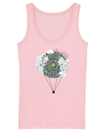 Aztec Calendar Cotton Pink
