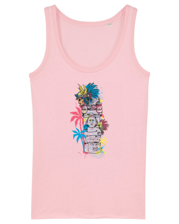 Aztec God Cotton Pink