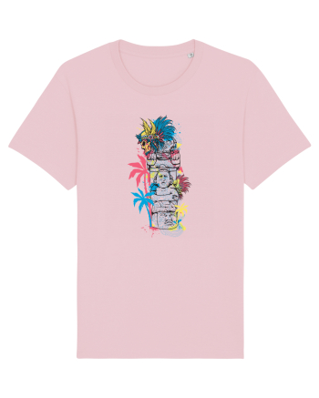 Aztec God Cotton Pink