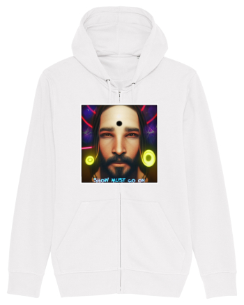 jesus at disco White