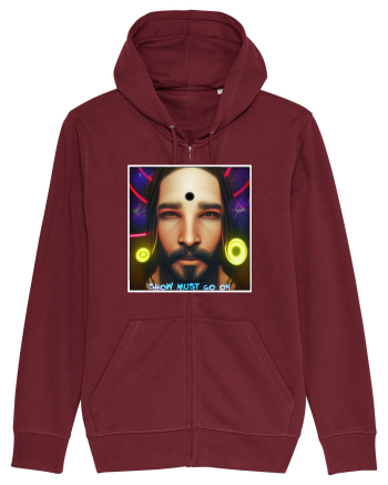 jesus at disco Burgundy