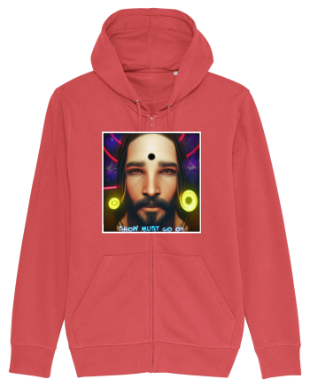jesus at disco Carmine Red