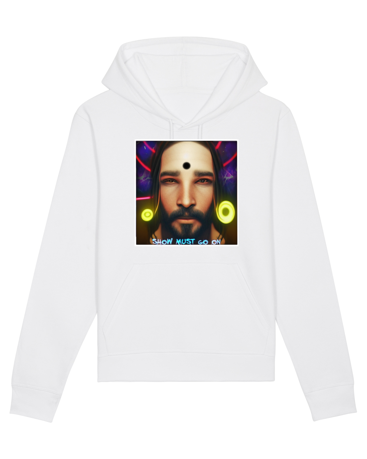 Hanorac Unisex Drummer White
