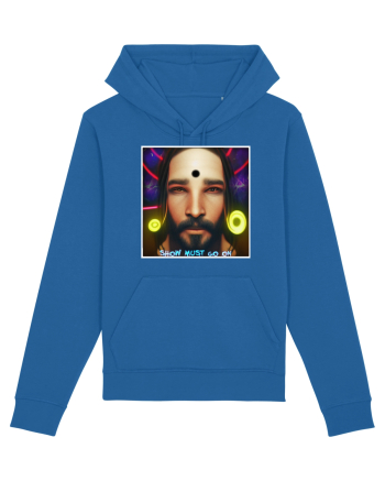 jesus at disco Royal Blue