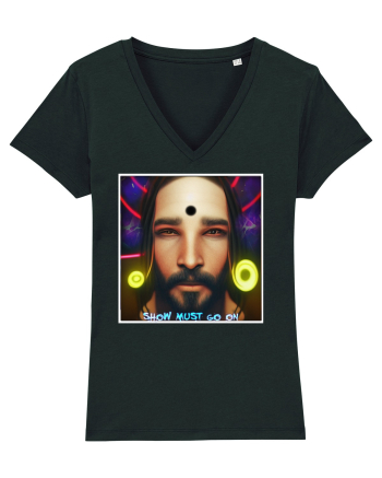 jesus at disco Black