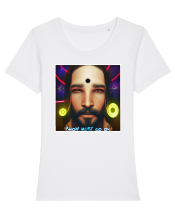 jesus at disco White