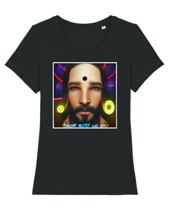jesus at disco Black