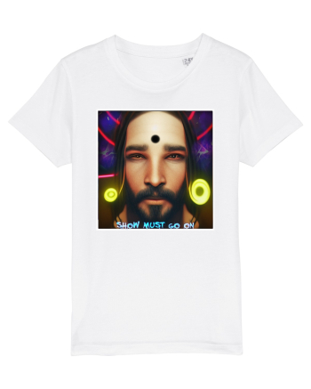 jesus at disco White