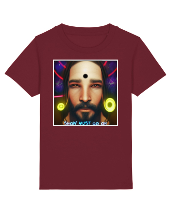 jesus at disco Burgundy