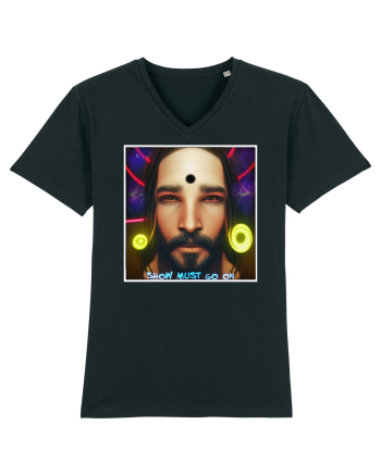 jesus at disco Black