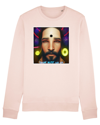 jesus at disco Candy Pink