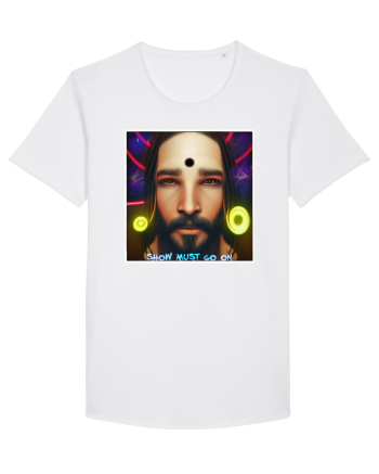 jesus at disco White