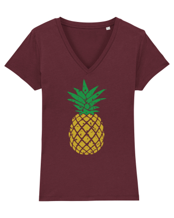 Pineaple Vibes Burgundy