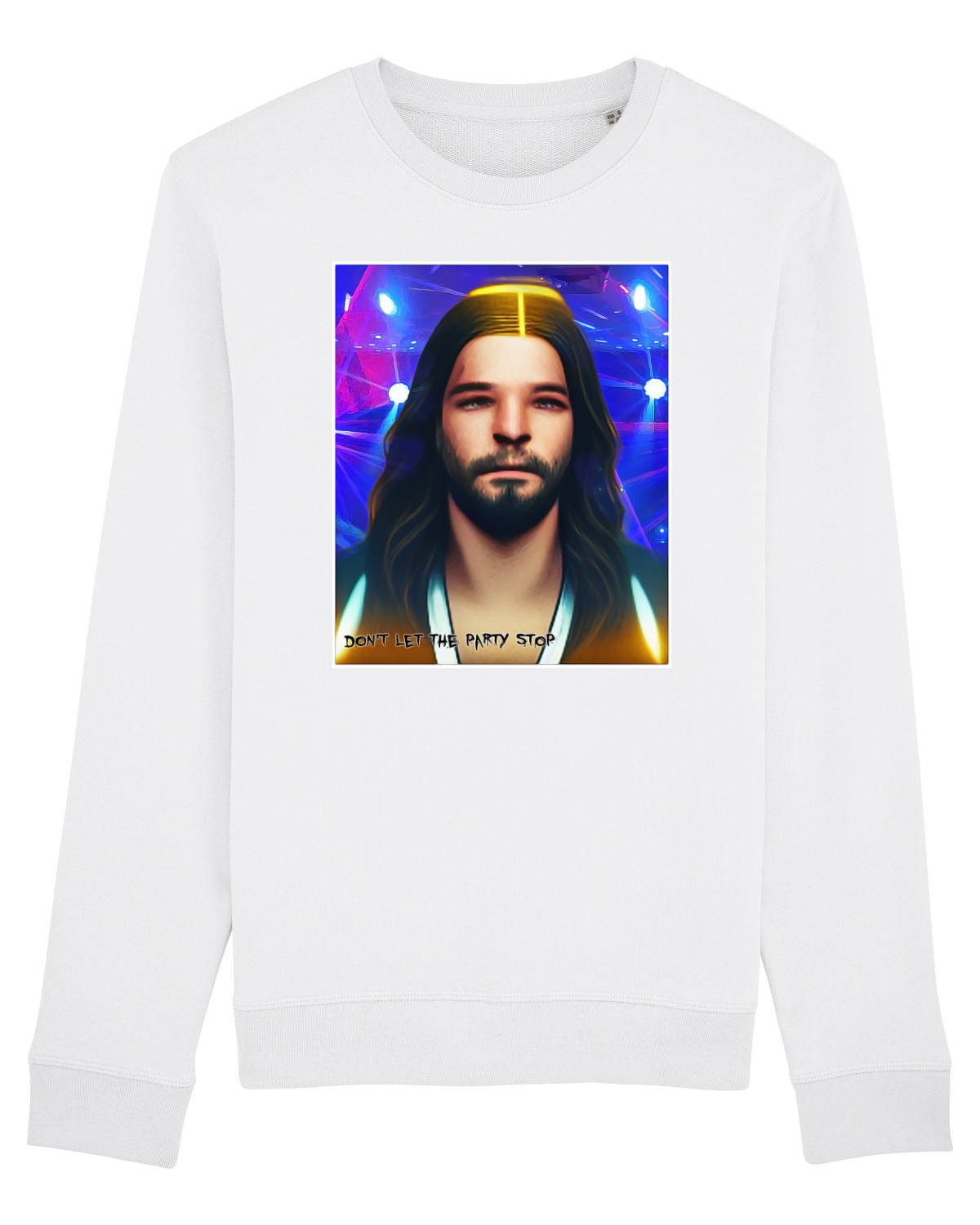 Bluză mânecă lungă Unisex Rise White