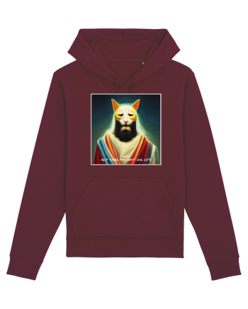 cats lover Burgundy