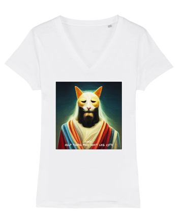 cats lover White