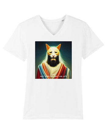 cats lover White