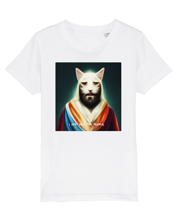 cats gods help White