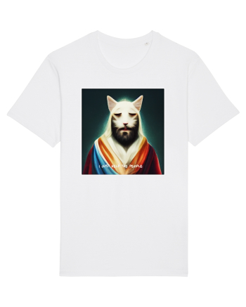 cats gods help White