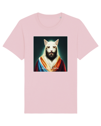 cats gods help Cotton Pink