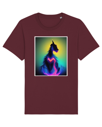 magical horse Burgundy