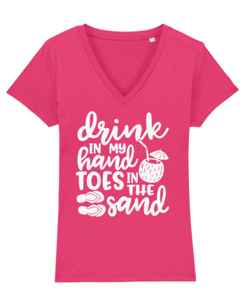 Drink in my hand toes in the sand Raspberry