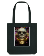 flower skull Sacoșă textilă