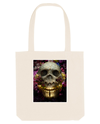 flower skull Natural