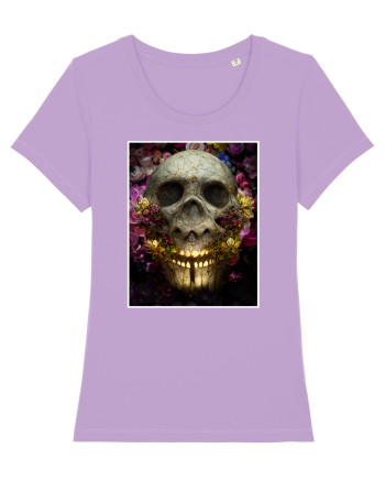 flower skull Lavender Dawn
