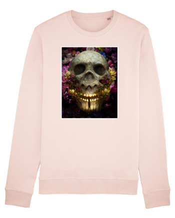 flower skull Candy Pink