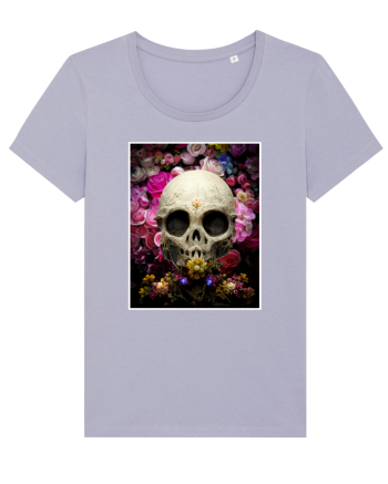 skull flowers Lavender
