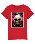 skull flowers Tricou mânecă scurtă  Copii Mini Creator