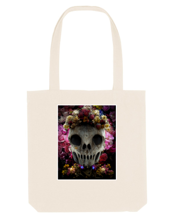 flower skull Natural