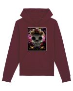 flower skull Hanorac Unisex Drummer