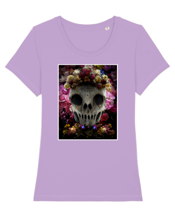 flower skull Lavender Dawn