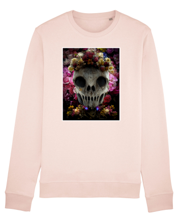 flower skull Candy Pink