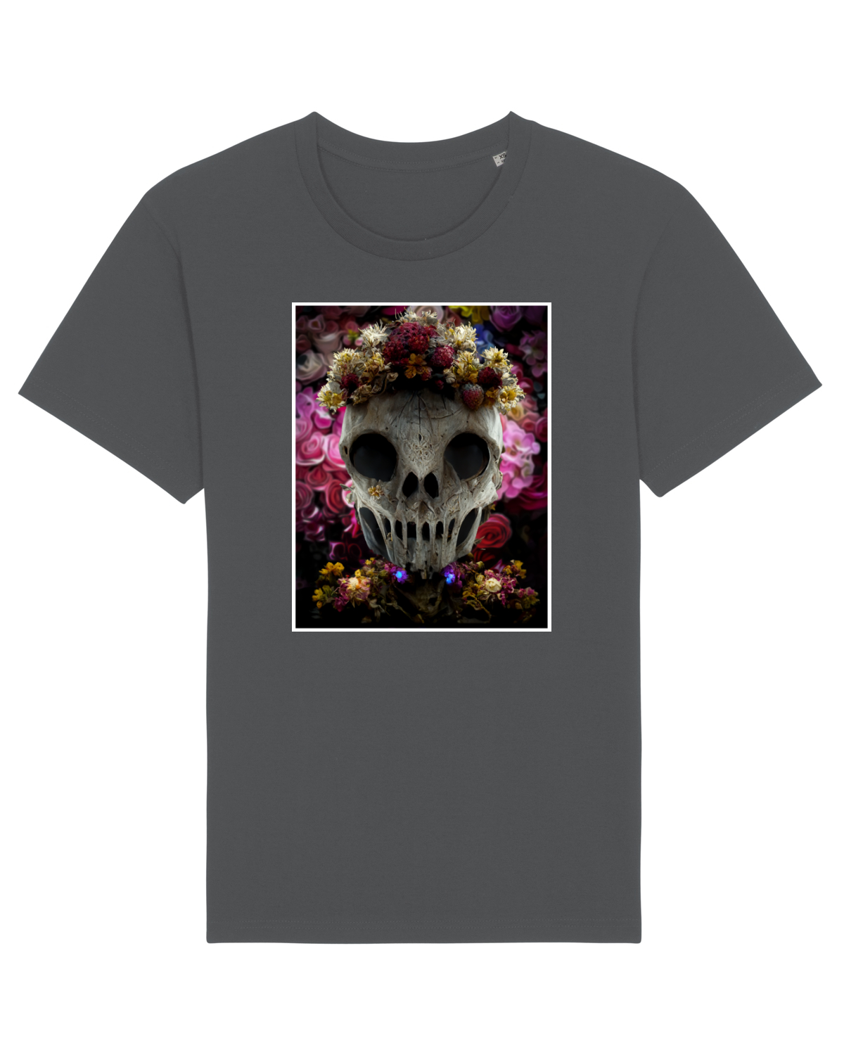 Tricou mânecă scurtă Unisex Rocker Anthracite