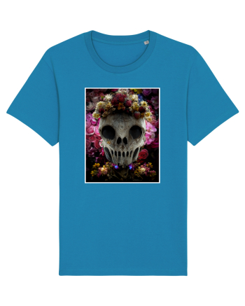 flower skull Azur