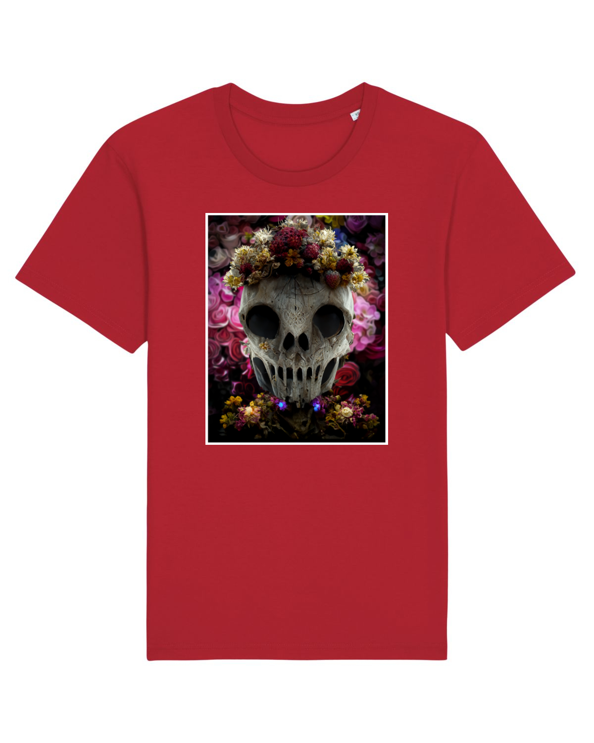 Tricou mânecă scurtă Unisex Rocker Red