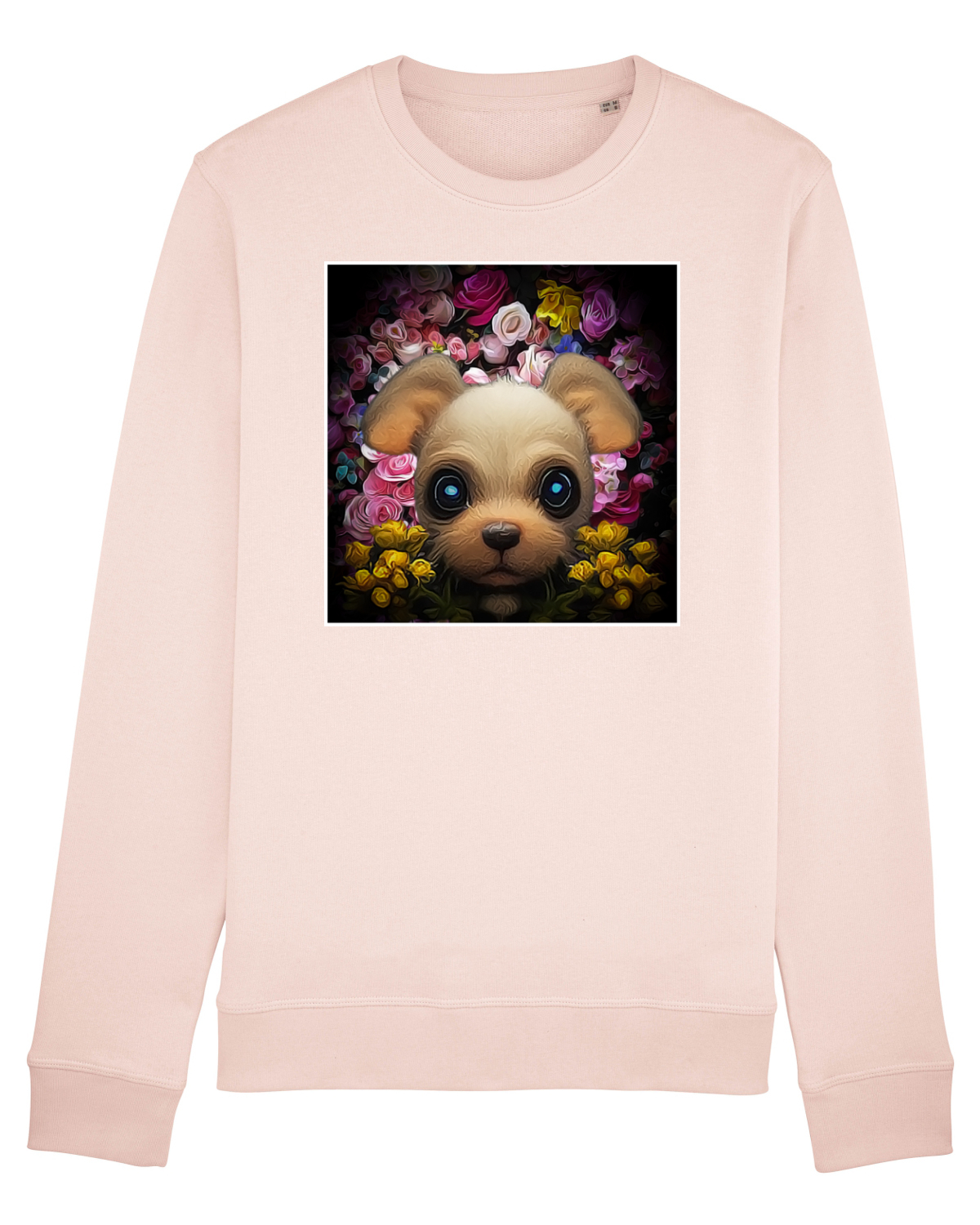 Bluză mânecă lungă Unisex Rise Candy Pink