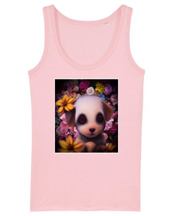 cute doggy Cotton Pink