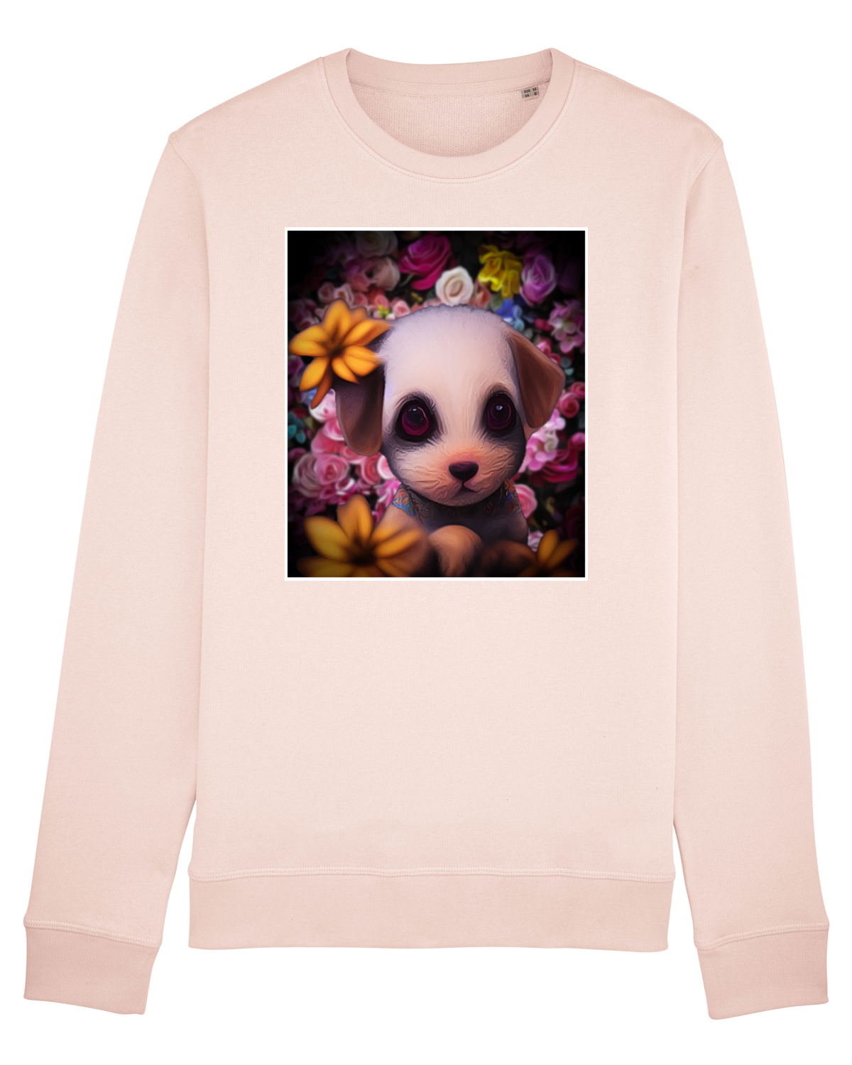 Bluză mânecă lungă Unisex Rise Candy Pink