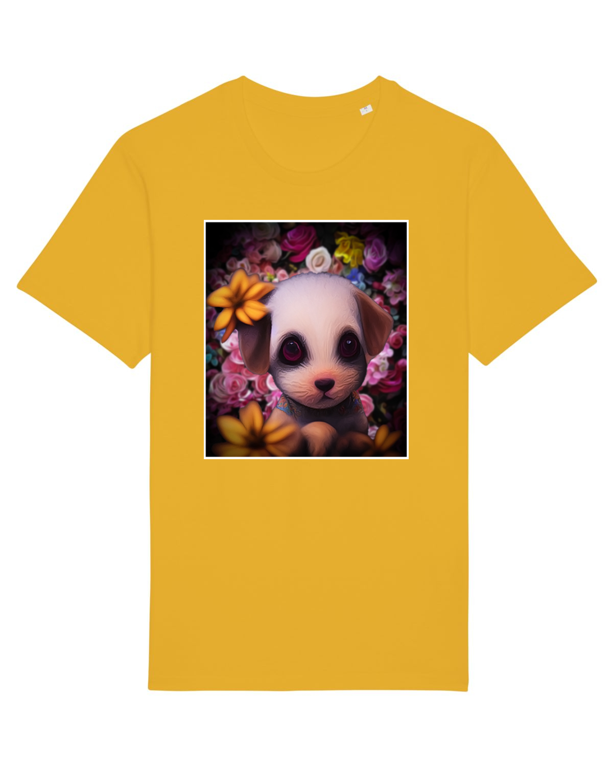 Tricou mânecă scurtă Unisex Rocker Spectra Yellow