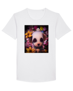 cute doggy Tricou mânecă scurtă guler larg Bărbat Skater