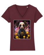 very cute dog Tricou mânecă scurtă guler V Damă Evoker
