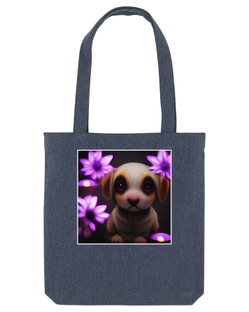 cute puppy Midnight Blue
