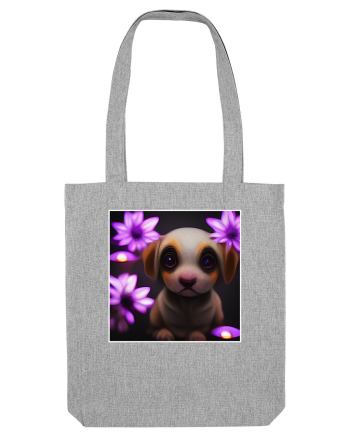 cute puppy Heather Grey