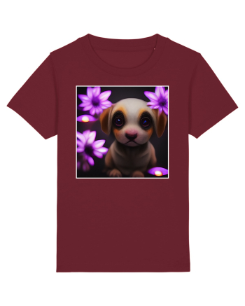 cute puppy Burgundy