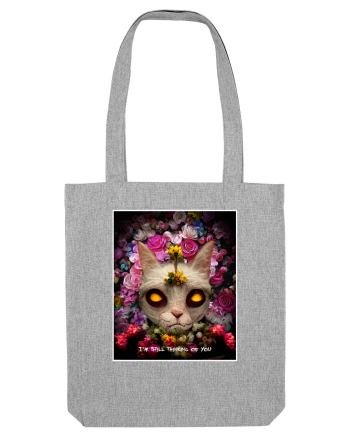 pisica alba Heather Grey
