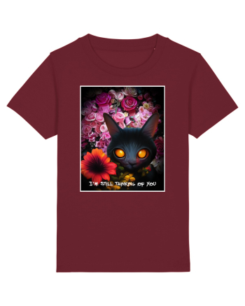 pisica neagra Burgundy